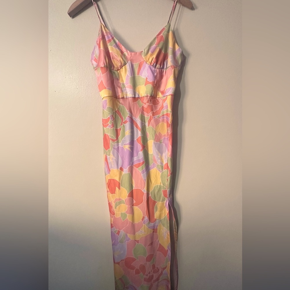 Hello Molly Colorful Midi Dress